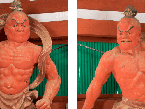 Kongorikishi statues photo